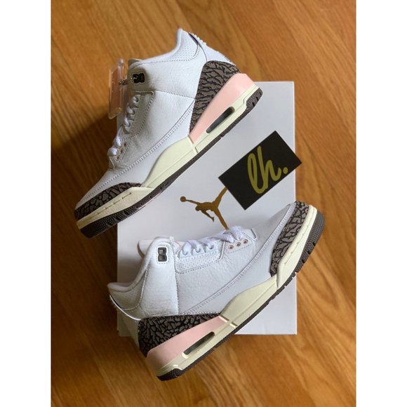 Size 6.5 W Air Jordan Retro 3 "Neopolitan" - Picture 7 of 7